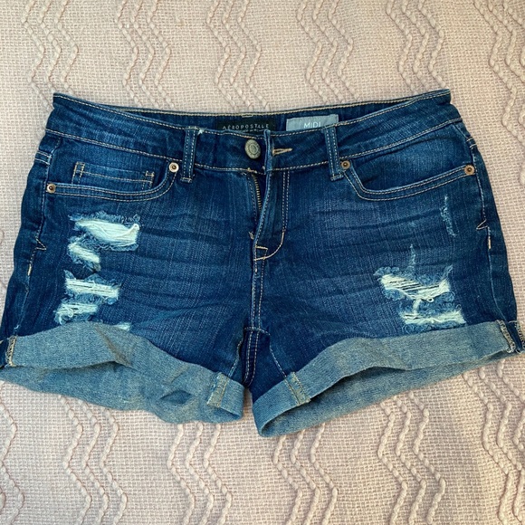 Aeropostale Pants - Ripped jean shorts